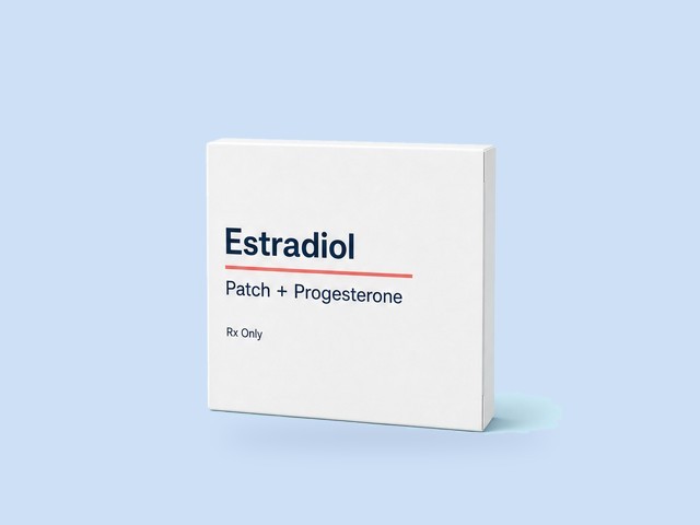 Estradiol Patch + Progesterone