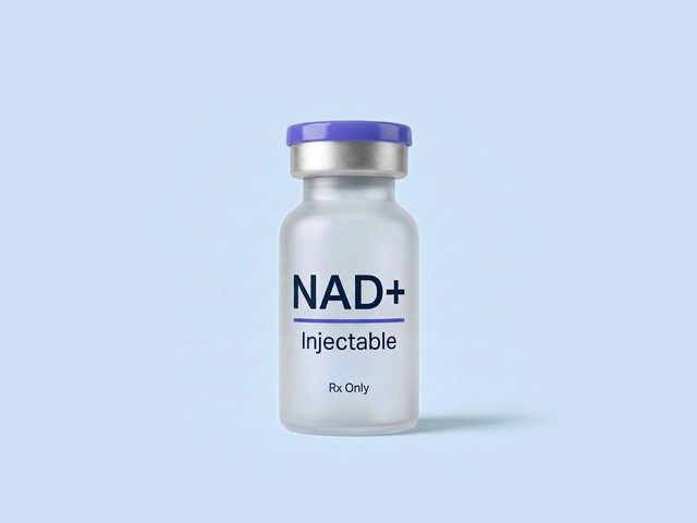 NAD+ injectable vial
