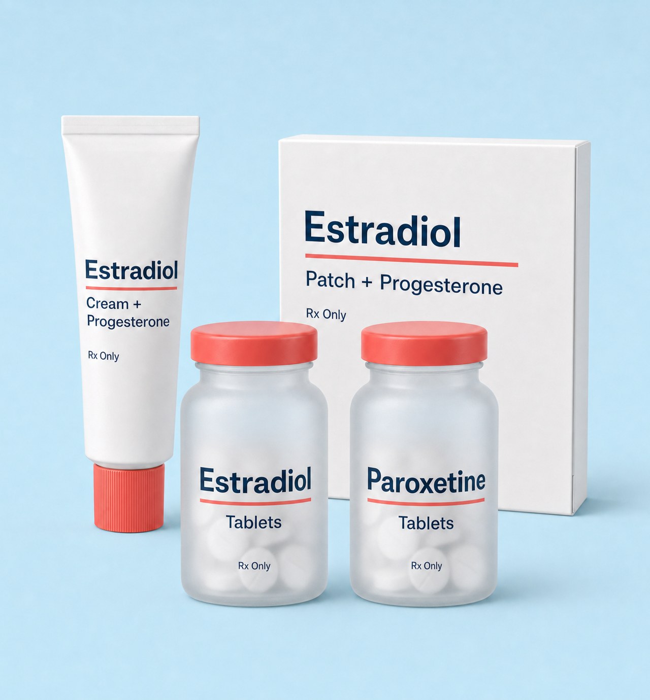 Estradiol and Paroxetine products